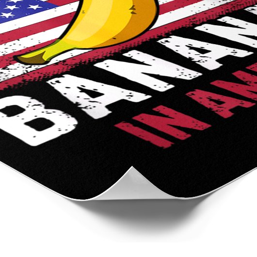 We Cannot Build Bananas In America - Funny  ポスター (角)