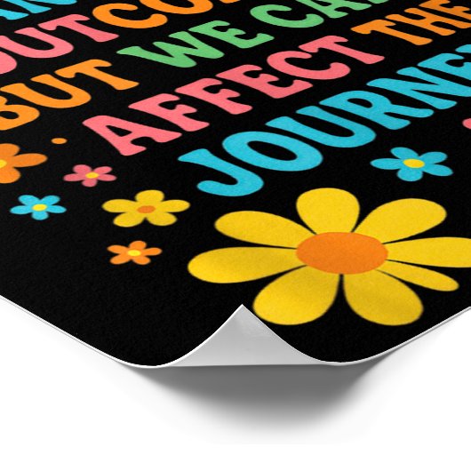 We Cannot Change The Outcome - Hosce Nurse Care ポスター (角)