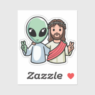 We come in peace シール