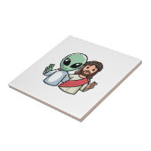 We come in peace タイル (側面)