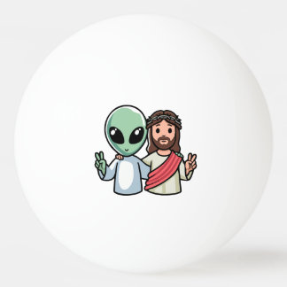 We come in peace 卓球ボール