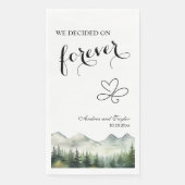 We decided on Forever Elegant Wedding (正面)