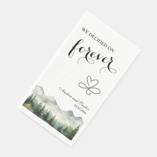 We decided on Forever Elegant Wedding (コーナー)