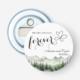 We decided on Forever Elegant Wedding favor 栓抜き