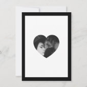 We Decided on Forever | Save the date 招待状 (裏面)