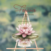 We Decided On Forever Wedding アクリルサイン (ニュートラル)