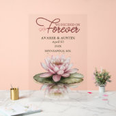 We Decided On Forever Wedding アクリルサイン (ウェディング)