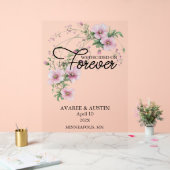 We Decided On Forever Wedding アクリルサイン (ウェディング)