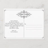 WE DID - カスタマイズテンプレートはがき 案内ポストカード (裏面)