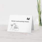 We Didn’t Touch Anything. Promise サンキューカード (正面)