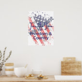 We Dissent for the Love of Country Poster ポスター (キッチン)