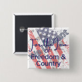 We Dissent for the Love of Country Poster 缶バッジ (正面&裏面)