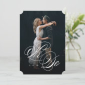 We Doフォト結婚式招待状 招待状 (スタンド正面)