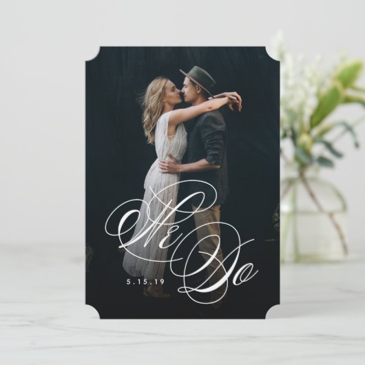 We Doフォト結婚式招待状 招待状 (スタンド正面)