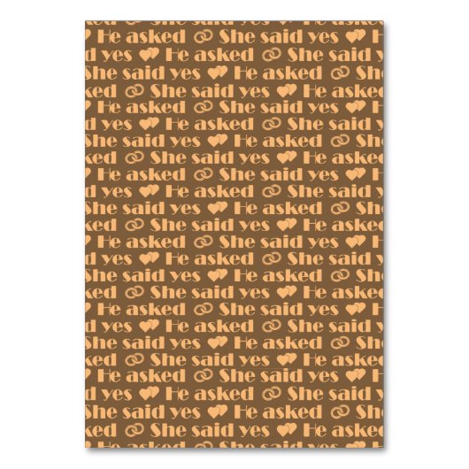 We Do – タイモダンポグラフィの表結婚番号 テーブルナンバー (裏面)