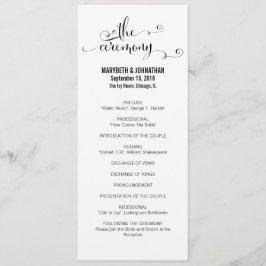 We Do モダンスクリプト結婚式 プログラム