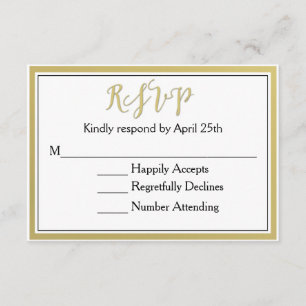 We Do モダン Chic RSVP