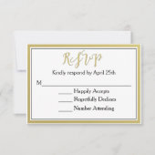 We Do モダン Chic RSVP (正面)