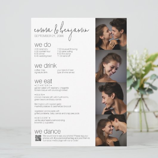 We Do - All In One BW - QR - 5枚の写真 – 結婚's (スタンド正面)