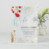 We Do Christmas Wedding - Elegant Winter Party 招待状 (スタンド正面)