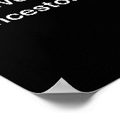 We do not Inherit the earth. ポスター (角)