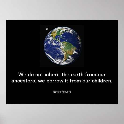 We do not Inherit the earth. ポスター (正面)