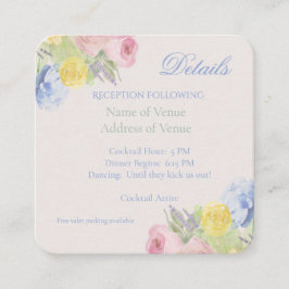 We Do Take Two Romantic invite or vow renewal エンクロージャーカード