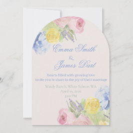 We Do Take Two Romantic invite or vow renewal 招待状