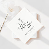 We Do Wedding Napkin スタンダードカクテルナプキン