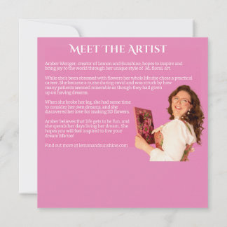 "We Don't Choose Favorites" Thank-you ard  サンキューカード