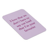 We don't have to say マグネット (右側)