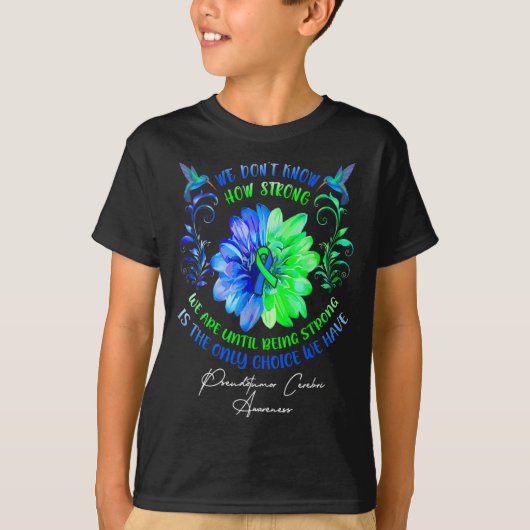 We Dont Know How Strong We Are Until Being Strong  Tシャツ (正面)