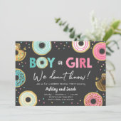 We Dout Know Boy or Girl Genderパーティーコード 招待状 (スタンド正面)