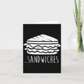 We Finish Each Other's Sandwiches Funny Matching カード (正面)