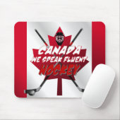 We Fluent 話 Hockey Canada Umousマウスパッド マウスパッド (マウス)