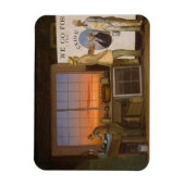 "We Go for the Union", c.1840-1850 (キャンバス上の油) マグネット (縦)