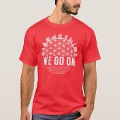 We Go On IllumiNations Reflections of Earth inspir Tシャツ (正面)