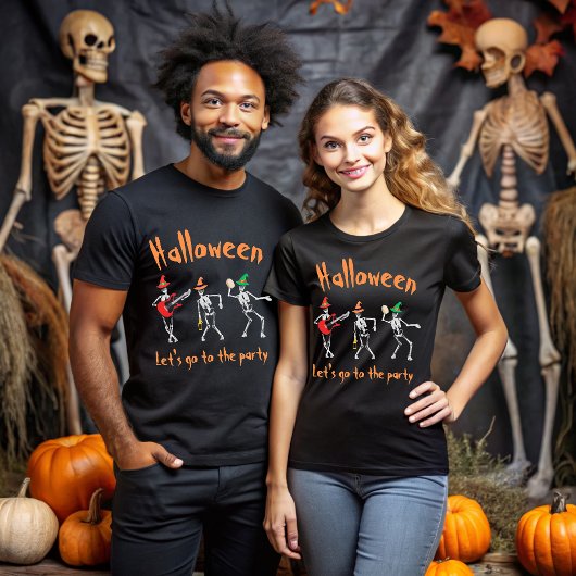 We go partying with friends tシャツ