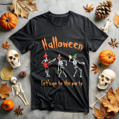 We go partying with friends tシャツ