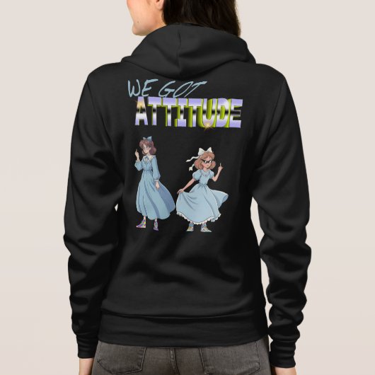 We Got Attitude パーカ (裏面)