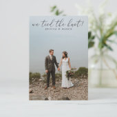 We Got Hitched Invite Eloped Announcement 招待状 (スタンド正面)