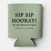 We Got Married Green Cooler 缶クーラー (正面)