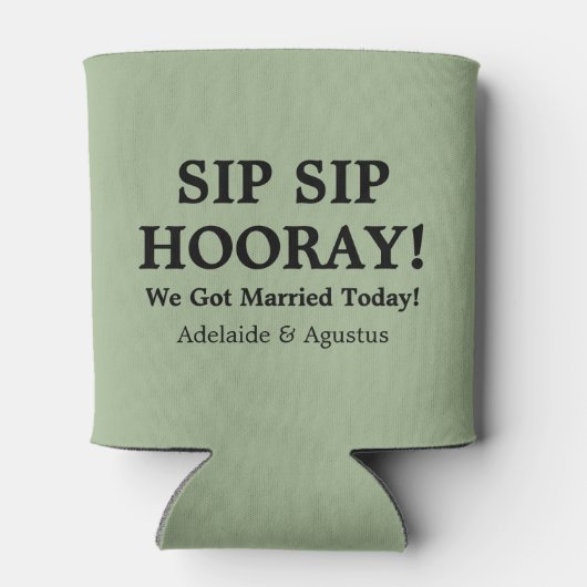 We Got Married Green Cooler 缶クーラー (裏面)