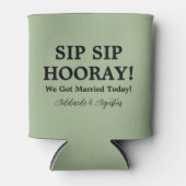 We Got Married Green Cooler 缶クーラー (正面)