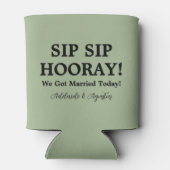 We Got Married Green Cooler 缶クーラー (裏面)