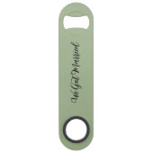 We Got Married Green Wedding Reception  スピード栓抜き (正面)