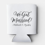 We Got Married White Cooler 缶クーラー (裏面)