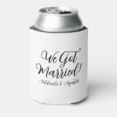 We Got Married White Cooler 缶クーラー (缶裏面)