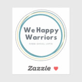 We Happy Warriorsステッカー シール (シート)