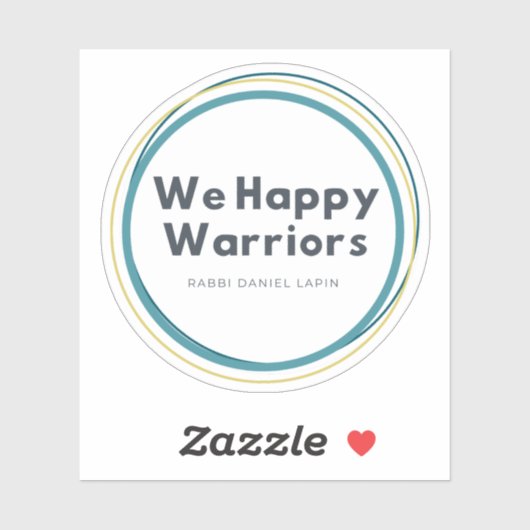 We Happy Warriorsステッカー シール (シート)